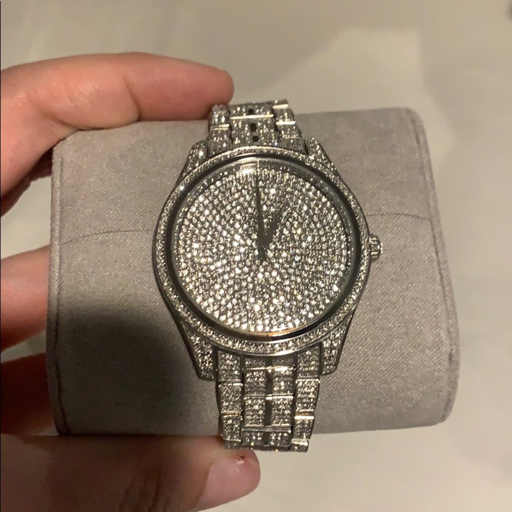 Michael Kors Swarovski crystal watch